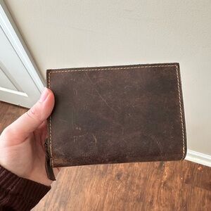 Classic Brown full grain genuine Leather Wallet